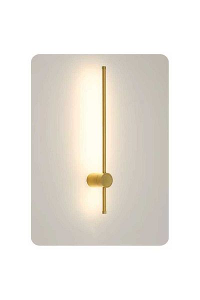 Jiju LED Wall Lamp 80cm Bar Minimalist Gold Modern 26W Ceiling Light, 3 Types of Light