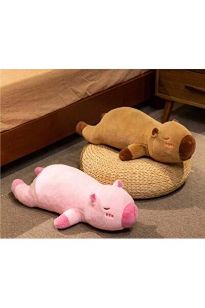 victiny Capibara pillow, Plush Toy, VICTINY® brown/premium quality