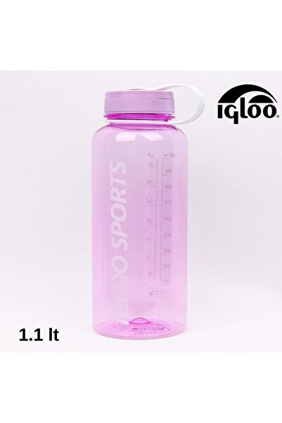 IGLOO Bpa-Free Sports Tritan 1.1 Liter Water Bottle Flask Pink