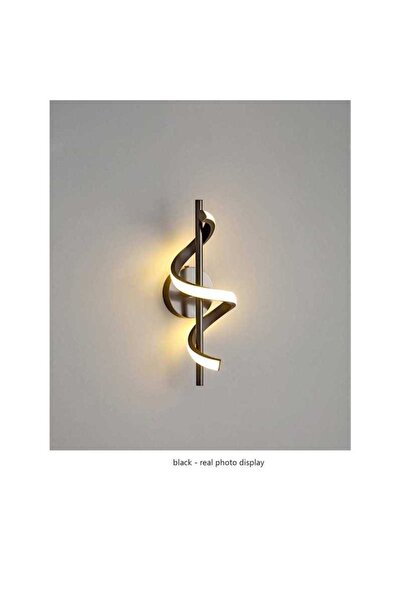 LightPlanet Aplica LED perete 10 W 3926 Negru cu 3 Functii