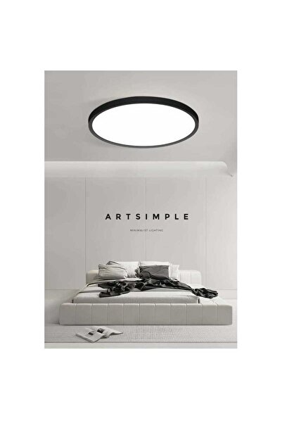 LightPlanet Plafoniera LED IP44 60W Ultra Slim Grosime 2.1cm D50cm 6500K 6000lm