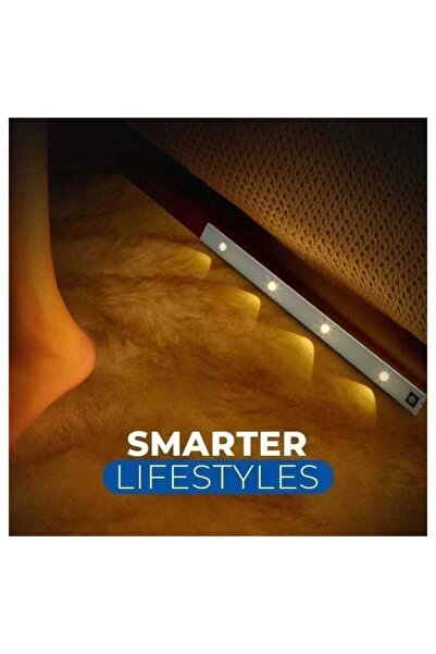 LightPlanet Spot LED Cu Senzor De Miscare 30cm 5v 3 Functii Lumina Calda/Rece/Neutra Usor De Instalat, Magnetic