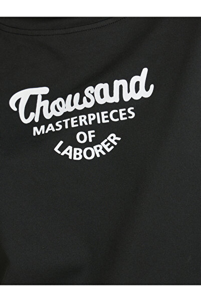 Take Two By Styli Typography Printed Short Sleeve T-Shirt and Leggings Co-Ords