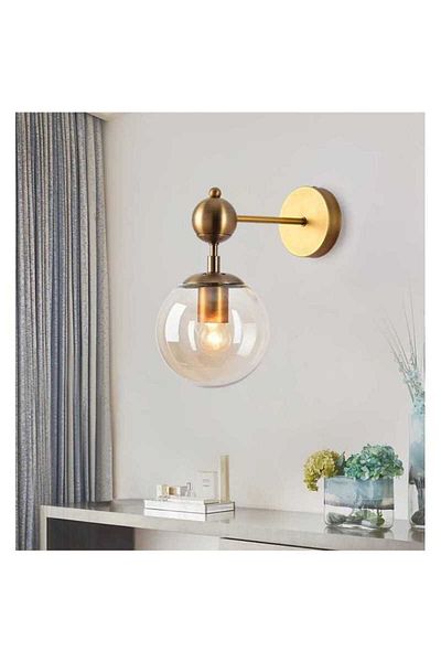 Jiju Wall lamp E14 Max 60 W Mx627/1 Globe Matt White