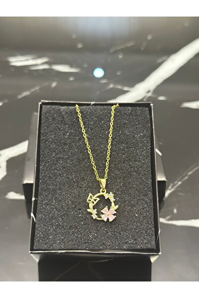 staınless steel السعادة قلادة فولاذية