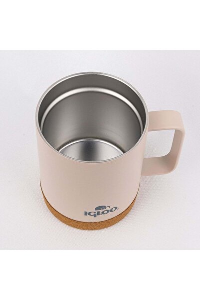 IGLOO Cork Mug 350ml Thermos Mug Cup Flask Beige