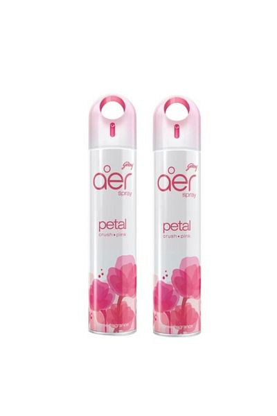 Godrej aer Air Freshener Spray Petal Crush Pink 300 ml - (Pack of 2)