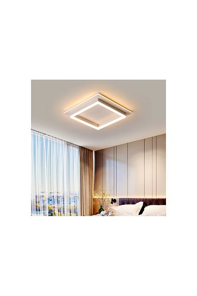 Jiju Square Ceiling Light 41 W LED Warm Neutral Cool Light