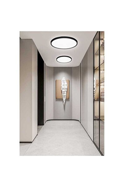 LightPlanet Plafoniera LED IP44 40W Ultra Slim Grosime 2.1cm D40cm 6500K 4000lm