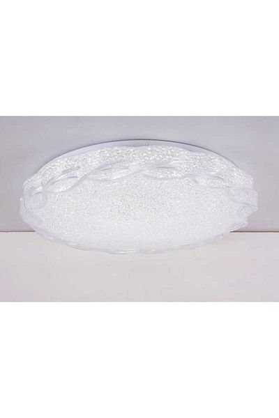Jiju LED Ceiling Light 72 W With Remote Control White Modern D35cm With 3 Light Functions
