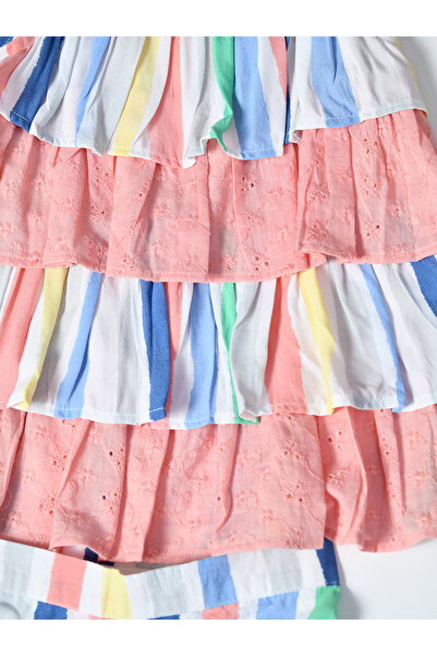 Bella Moda By Styli Printed Layered Strappy Top and Pants Set