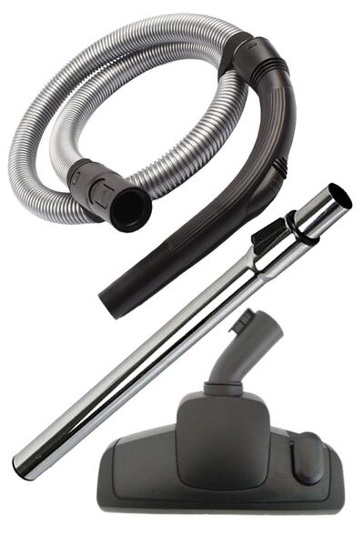 Ürkmez Ticaret Σετ σωλήνων ηλεκτρικής σκούπας Bgs 4u332s (γκρι χρώμα)