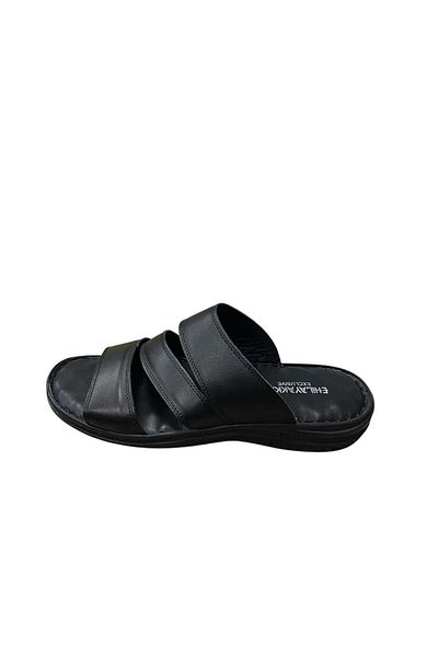 Ehil Sandals Slippers Massage Genuine Leather