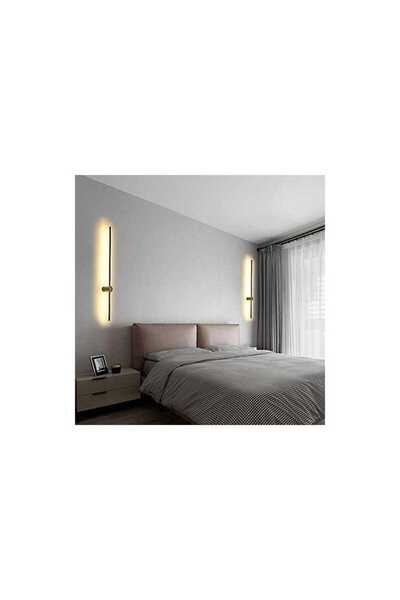 LightPlanet Aplica LED 80cm Bara design Minimalist Gold Moderna 26 W Lumina clada,3 Tipuri De Lumina