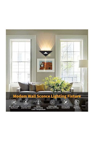 Jiju LED wall light IP65 Outdoor 8 W Warm light