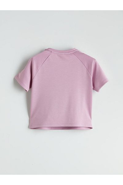 LC Waikiki Crew Neck Soft Touch Girl's T-Shirt