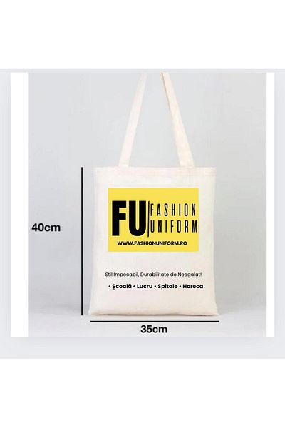 OEM Fashion Uniform canvas textile bag