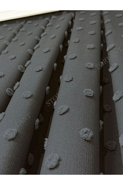 Storlant Puffy Pompom Patterned Linen Background Curtain L Preferred - Product Frequently Pile L Accessory Gift