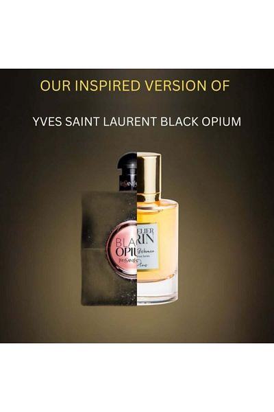 LATELİER ERİN Apa de Parfum L’Atelier ERIN W16, 50 ml, pentru femei, inspirat din YSL Bl@ck Opium