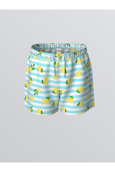 LC Waikiki Mixed Girl's Swim Shorts with Elastic Waist