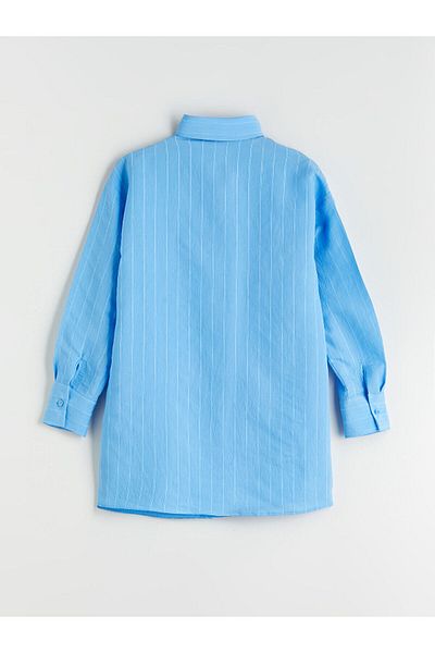 LC Waikiki Textured Oversize Women's Shirt Tunic