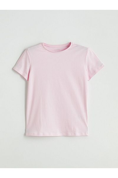LC Waikiki Crew Neck Girl's T-Shirt 2 Pack
