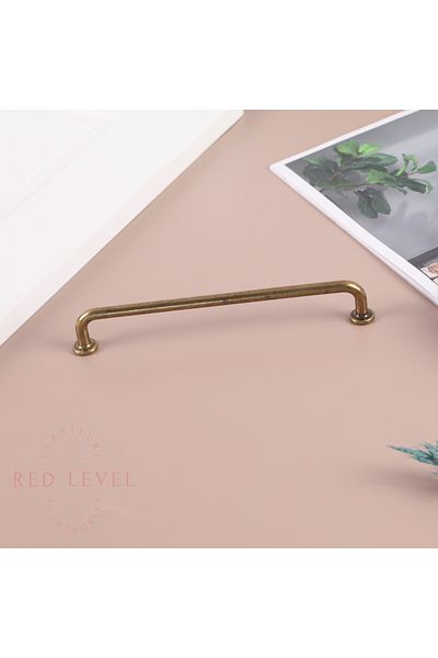 Red Level Liva Antique Yellow 160 mm Modern Luxury Metal Handle Models Kitchen Cabinet Drawer Furniture Handle