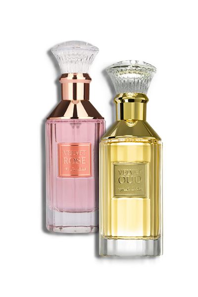 lattafa Velvet Rose 100 ml + Velvet Oud 100 ml By Lattafa