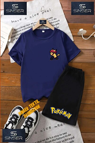 SS SİNSER Tricou cu gât rotund cu imprimeu special UNISEX pentru copii „PIKHA...