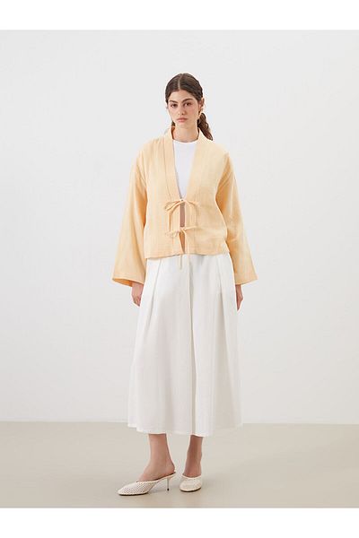 LC Waikiki Kimono de damă oversize cu guler șal