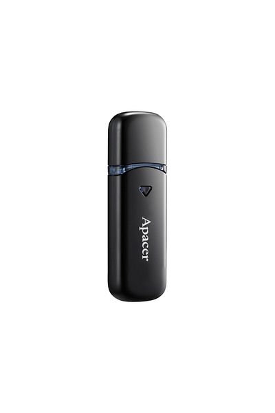 Apacer Stick de memorie USB 3.2 de 64 GB, AH355 cu capac, negru