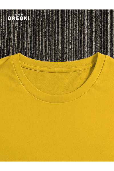 EFFRENATU Love to Death Printed Cotton Unisex Yellow T-Shirt-Black Shorts Set