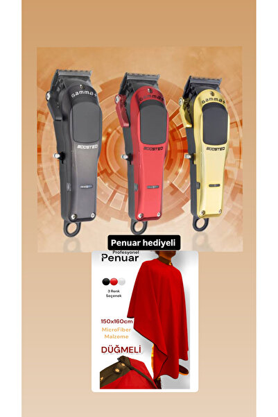 Gama Gamma Boosted Saç Sakal Profesyonel Tıraş Makinesi