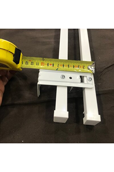 özdeğer home 200cm DUVAR MONTAJ 2 Li korniş ALÜMİNYUM PERDE RAYI