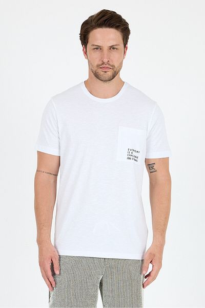 Rodi 100% Cotton Crew Neck Printed Relaxed Fit, Breathable Fabric Men's T-Shirt Basic T-Shirt 0068