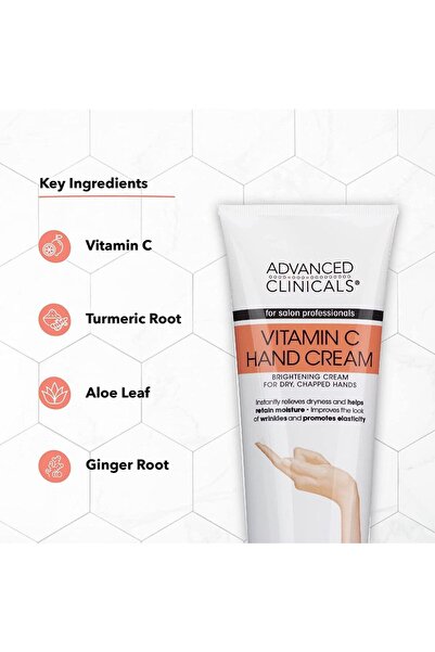 ADVANCED CLİNİCALS Advanced Clinicals Vitamin C Hand & Body Cream 237ml