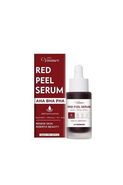 VeNatura Venature Red Peel Serum, AHA BHA PHA, 30 ml