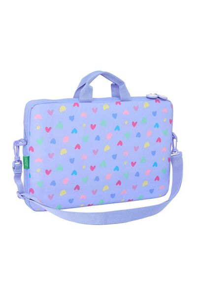 Benetton Geantă pentru laptop Benetton Lila Lilac 40 x 27 x 4 cm