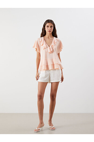 LC Waikiki Ozmarka New Season Loose Fit Modal Blend Women's Shorts