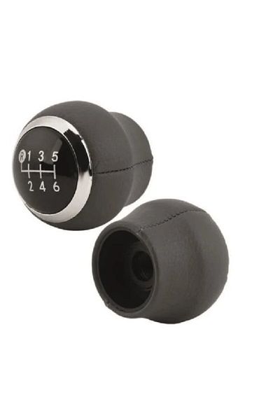 STİLİX GARAGE Gear Shift Knob Black 6 Forward for Toyota Corolla Auris 2007 Onwards