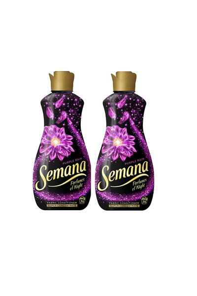 Semana Set 2 x Balsam de rufe Semana Purple Rain, 1,65 l, 152 spalari