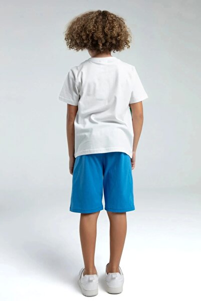 Rolypoly Costum bermuda albă pentru băiat