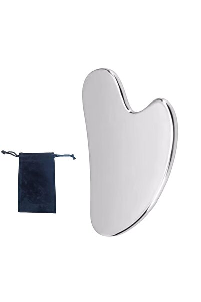 NEO Set Format din Piatra Gua Sha Neo™ metalic, pentru ingrijire faciala prin rejuvenare si reflexolog