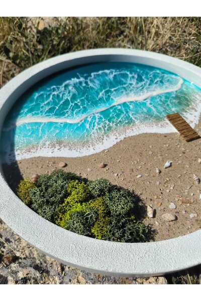 yapımall 3 boyutlu epoksi reçine dekoratif tablo