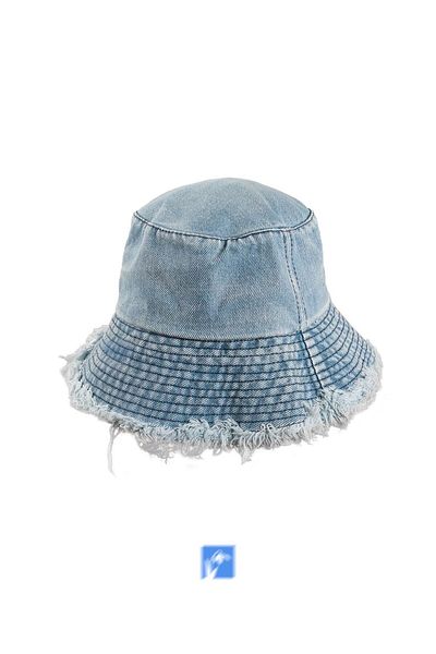 Kardelen Butik Denizli Ripped Fisherman Jean Jeans Hat