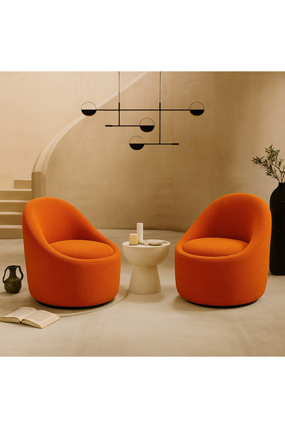 stillola Oscar Ikili Berjer Çay Seti Döner Koltuk Berjer Üstelik Sandıklı !!!