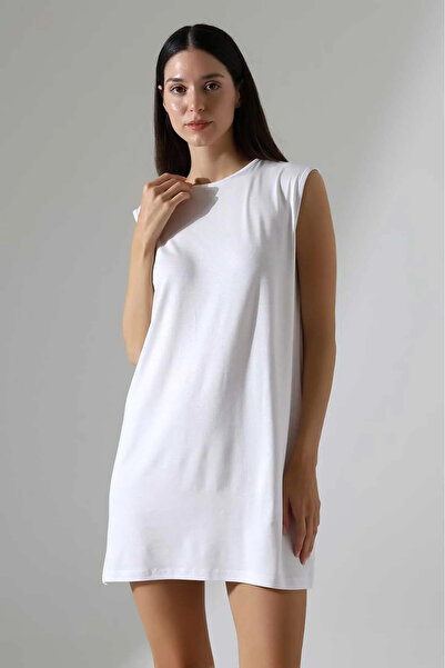 MUZOTEX Short Sleeveless Dress Lining 100% Cotton Underwear Underskirt