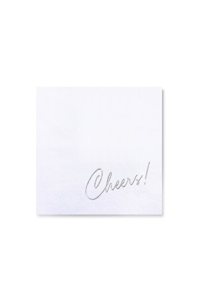 Story 24 × 24 سم مناديل ورقية فضية منقوشة بطبقتين 50 قطعة من المناديل الورقية...