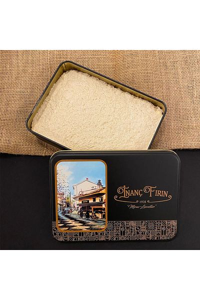 İNANÇ FIRIN Faith Bakery Sugar-Free Tahini Halva – Naturally Halva Flavored with Date Juice, No Additives, Natural Halva