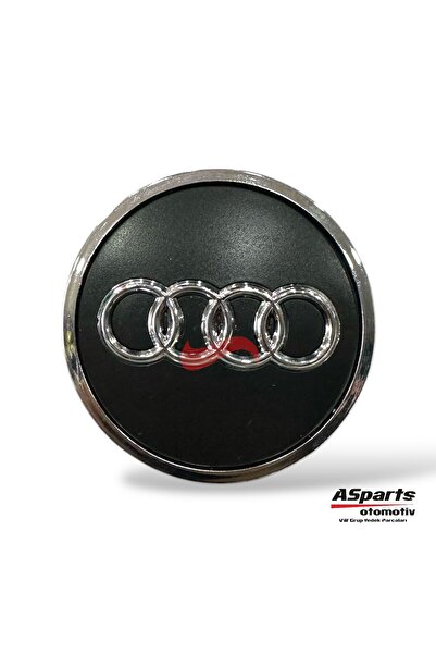 Asparts - Audi A3 8V 2013 - 2020 Jant Göbek Arması (Füme)